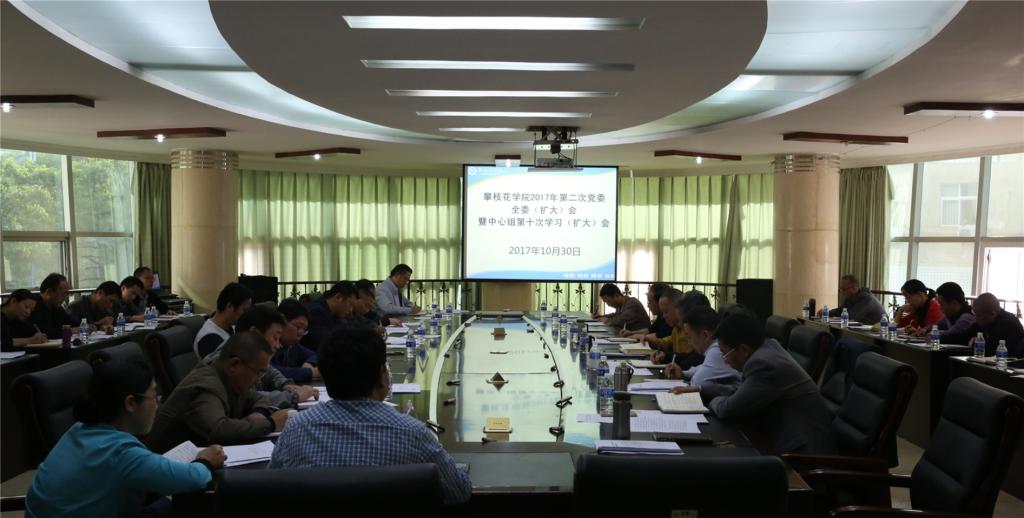 党委全委(扩大)会传达学习十九大精神